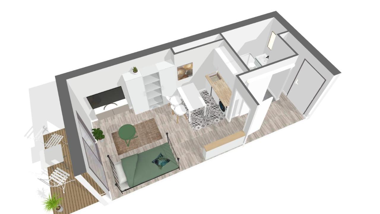 La Casita - Studio Confort Avec Terrasse Et Parking Prive- La Grande Motte, Montpellier Exterior foto