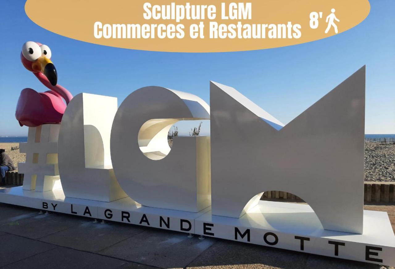 La Casita - Studio Confort Avec Terrasse Et Parking Prive- La Grande Motte, Montpellier Exterior foto